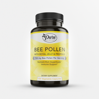 Pure By Nature Bee Pollen, 120 Count